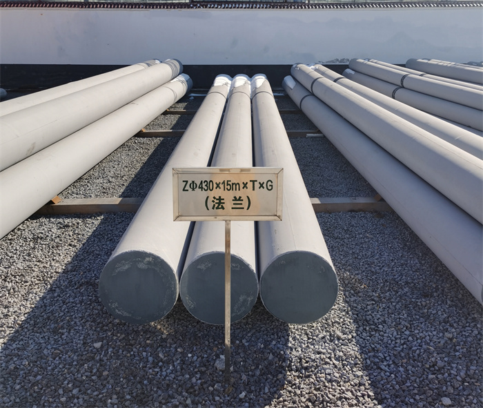 临朐430×15米×T×G砼电力电杆