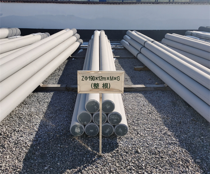 临朐190×12米钢筋混凝土水泥电线杆